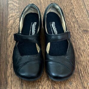 Blundstone Black Leather Mary Jane Flats
